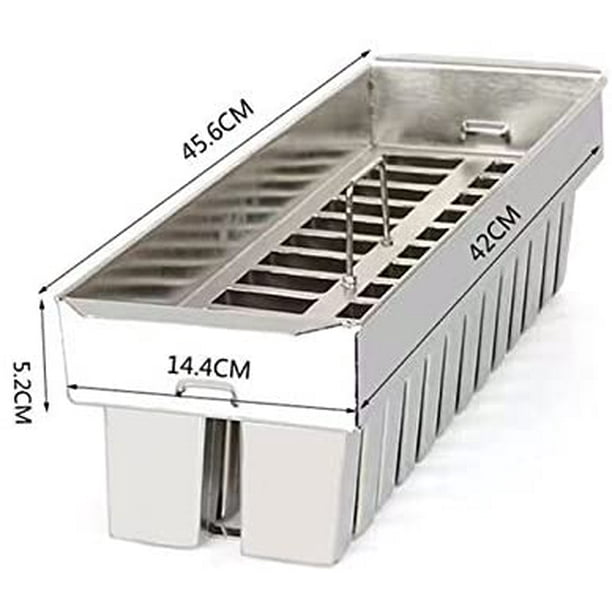 Details about / TECHTONGDA 2x10pcs 108ml Stainless Steel Ice Cream Mold Ice Lolly Making Mold